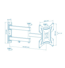 Кронштейн Walfix R-353W
