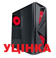 Корпус 1stPlayer F4-3A1-15LED RED без БЖ