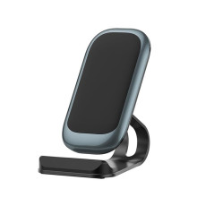 Бездротовий зарядний пристрій ColorWay Wireless Stand 10W Blue (CW-CHW30Q-BL)