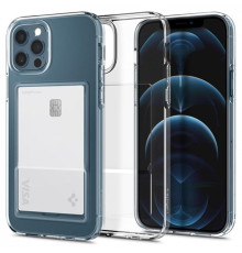 Чохол-накладка Spigen Crystal Slot для Apple iPhone 12/12 Pro Crystal Clear (ACS02576)