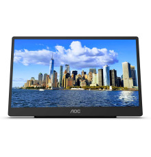 Монитор AOC 15.6" 16T2 IPS Black TouchScreen