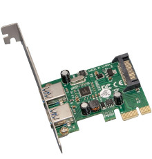 Контролер Frime NEC720202 (ECF-PCIEtoUSB004.LP) PCI-E-2xUSB3.0