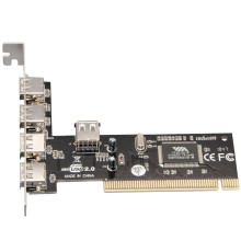 Контролер Frime VT6212 (ECF-PCItoUSB001) PCI-USB2.0(4+1)
