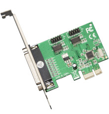 Контролер Frime WCH382L (ECF-PCIEto2S1PWCH382.LP) PCI-E-1xRS232+1xLTP