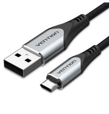 Кабель Vention USB - microUSB 3A 1.5 m, Black (COCHG)