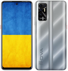 Смартфон Tecno Pova-2 (LE7n) 4/64GB Dual Sim Polar Silver (4895180768453)