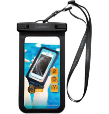 Чохол-кишеня Spigen Velo A600 Waterproof універсальний Black/Transparent (000EM21018)