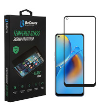 Захисне скло BeCover для Oppo A74 4G Black (706656)