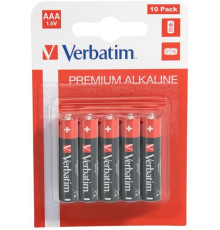 Батарейка Verbatim Alkaline AAA/LR03 BL 10шт