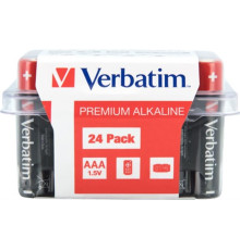 Батарейка Verbatim Alkaline AAA/LR03 BL 24шт