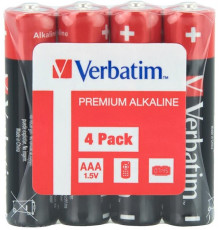 Батарейка Verbatim Alkaline AAA/LR03 4шт