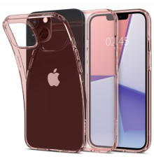 Чохол-накладка Spigen Crystal Flex для Apple iPhone 13 Rose Crystal (ACS03559)