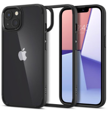 Чохол-накладка Spigen Crystal Hybrid для Apple iPhone 13 Matte Black (ACS03561)