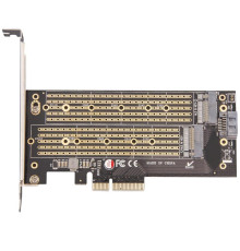 Контролер Frime (ECF-PCIE2.4sRAID002.LP) PCI-Eх2 RAID ESATAIII/SATAIII 6GBPS, 88SE9230