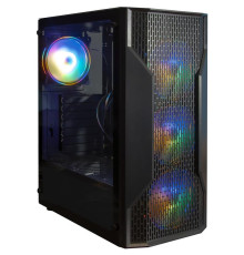 Корпус Frime Legion Black USB 3.0 без БЖ (Legion-U3-GLS-4DTRMLT16.6WP)