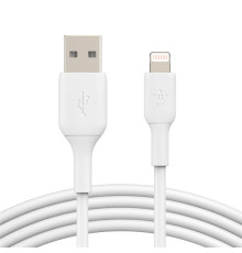 Кабель Belkin PVC USB - Lightning (M/M), 2 м, White (CAA001BT2MWH)