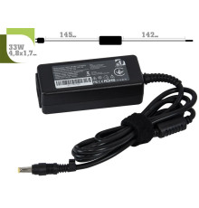 Блок питания 1StCharger для ноутбука Asus 9.5V 33W 3.5A 4.8х1.7мм + каб.пит. (AC1STAS33WD1)