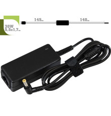Блок питания 1StCharger для ноутбука Dell 19V 30W 1.58A 5.5х1.7мм + каб.пит. (AC1STDE30WC)