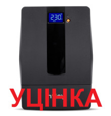 Джерело безперебійного живлення NJOY Horus Plus 1500 (PWUP-LI150H1-AZ01B) Lin.int., AVR, 4 x евро, USB, LCD, пластик