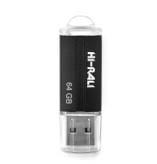 Флеш-накопичувач USB 64GB Hi-Rali Corsair Series Black (HI-64GBCORBK)