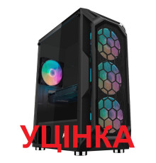Корпус 1stPlayer X6-3G6P-1G6 Black без БЖ