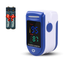 Пульсоксиметр Optima LK87-N Blue + батарейки (LK87-N-BLU2)