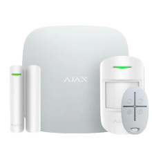 Комплект охоронної сигналізації Ajax StarterKit 2 (8EU) White (29340.102.WH1/35974.102.WH1)