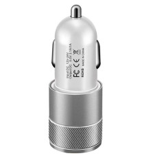 Автомобільний зарядний пристрій XoKo CC-200 (2USB, 2.1А) Black/White (CC-200-BKWH)
