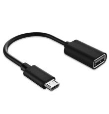 Адаптер XoKo AC-130 USB-microUSB Black (XK-AC130-BK)