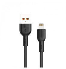 Кабель SkyDolphin S03L USB - Lightning (M/M), 1 м, Black (USB-000416)