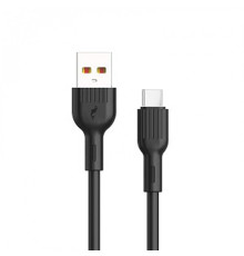 Кабель SkyDolphin S03T USB - USB Type-C (M/M), 1 м, Black (USB-000418)