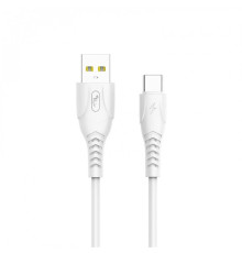 Кабель SkyDolphin S08T USB - USB Type-C (M/M), 1 м, White (SDUSB-000562)