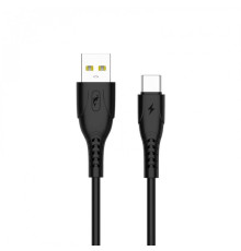 Кабель SkyDolphin S08T USB - USB Type-C (M/M), 1 м, Black (SDUSB-000563)