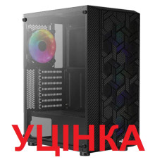 Корпус Aerocool Hive FRGB (Hive-G-BK-v2) Black без БП