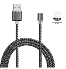 Кабель XoKo SC-355i Magneto USB - Lightning (M/M), 1.2 м, Grey (SC-355i MGNT-GR)