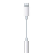 Аудіо-кабель XoKo 3.5 мм - Lightning (F/M), White (AC-011)