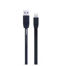 Кабель Remax RC-001i Full Speed USB - Lightning (M/M), 1 м, Black (2000700008021)