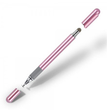 Стілус SK універсальний 2 в 1 Capacitive Drawing Point Ball Pink (1005001657604970P)
