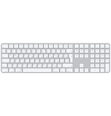 Клавіатура Apple Magic Keyboard з Touch ID Ukr Silver/White Bluetooth (MK2C3UA/A)
