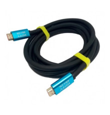 Кабель Merlion HDMI - HDMI V 2.0 (M/M), 3 м, Black (YT-HDMI(M)/(M)4KV2.0-3.0m/19118)