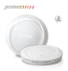 Комплект точек доступа Edimax Prime AX 1-2-3 пара (2шт, AX1800, WiFi6, PoE, Ceiling, WPA3, 1xGE, без БП)