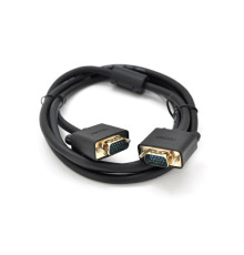 Кабель Veggieg VGA - VGA (M/M), 1.5 м, Black (YT-VGA(M)/(M)3+6VG-1.5/19693)