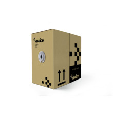 Кабель вита пара Merlion (03501) КВПЕт FTP 24 AWG, CCA, 4х2х0.5 мм, 305м, Corton Box