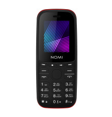 Мобiльний телефон Nomi i189s Dual Sim Black/Red