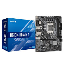 Материнська плата ASRock H610M-HDV/M.2 Socket 1700