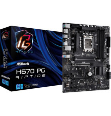 Материнська плата ASRock H670 PG Riptide Socket 1700