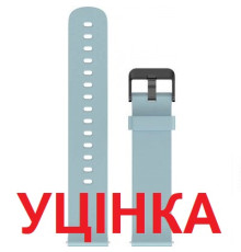 Ремешок Mobvoi Rubber Silicone Strap 20mm для Mobvoi TicWatch E3/GTH/C2 Blue (MBV-STRAP-20BL) У1