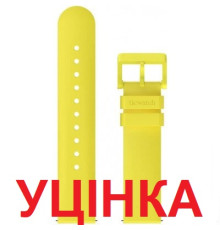 Ремешок Mobvoi Rubber Silicone Strap 20mm для Mobvoi TicWatch E3/GTH/C2 Yellow (MBV-STRAP-20YL) У1