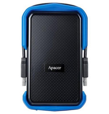 Внешний жесткий диск 2.5" USB 1.0TB Apacer AC631 Black/Blue (AP1TBAC631U-1)