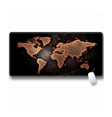 Килимок для миші Voltronic Карта світу Black/Brown (SJDT-21/20889)